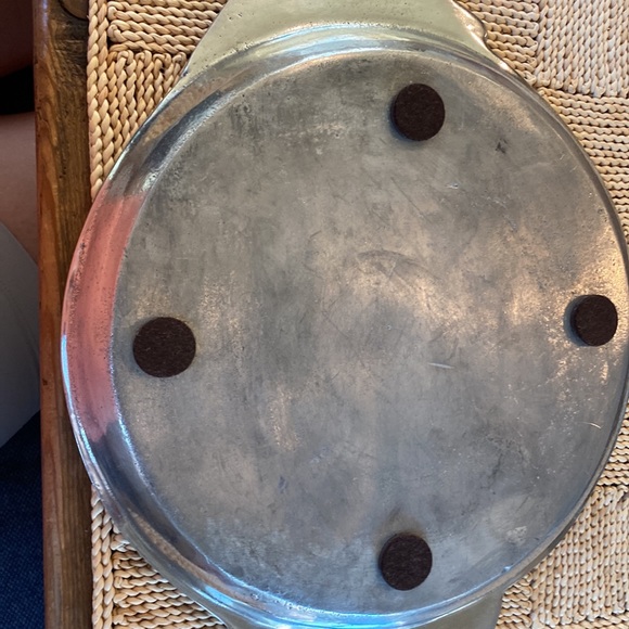 Pewter platter round - Picture 5 of 8